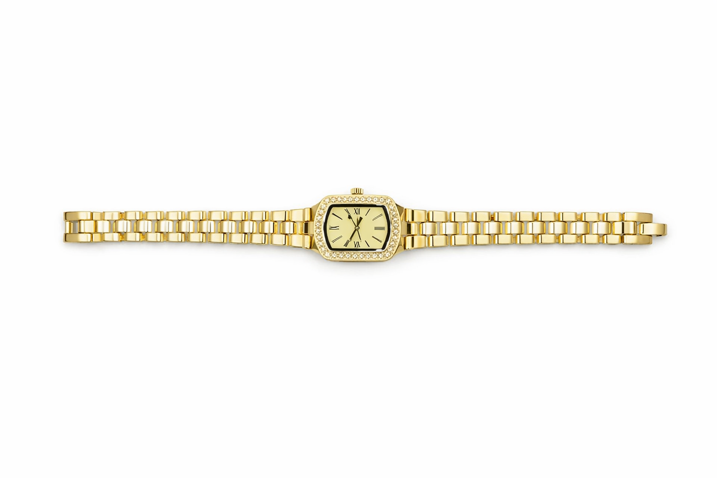 Montre Élégante Dorée – Cadran Classique