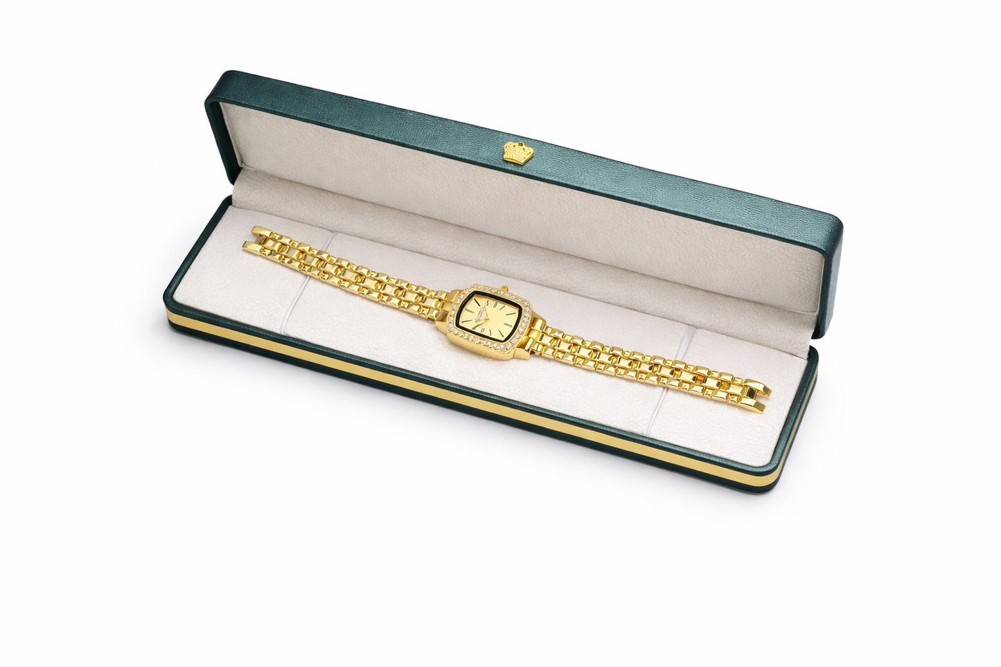 Montre Élégante Dorée – Cadran Classique