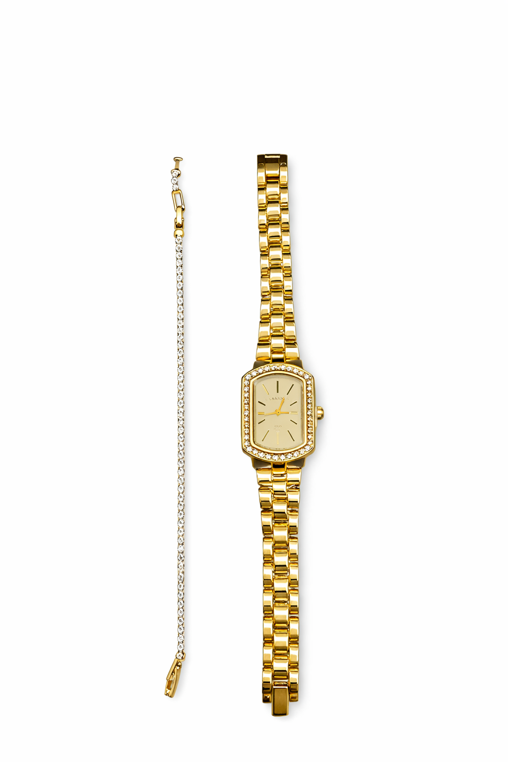 Montre Femme Dorée Élégante avec Bracelet – Style Luxe